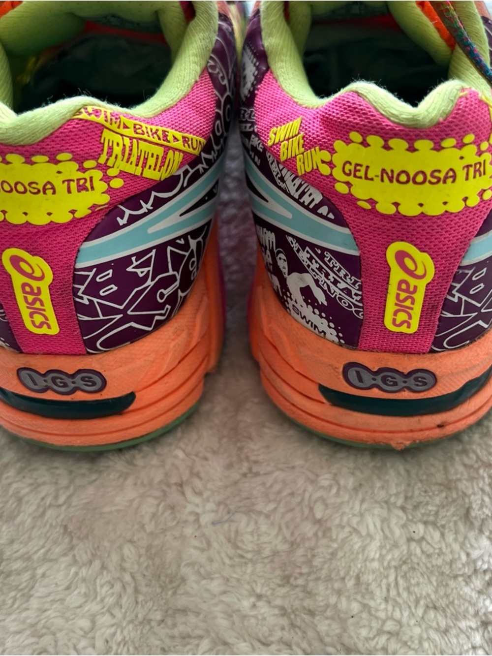 Asics Gel Noosa Tri 9 Sneakers Size 8 - Picture 5 of 9